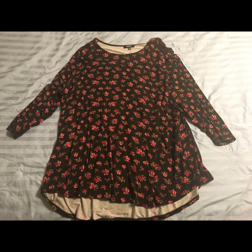 Floral tunic